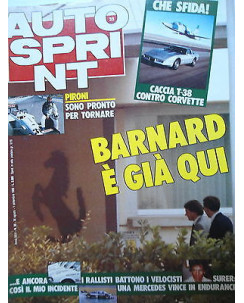 Auto Sprint   n.35  26ago/1set  1986    Barnard-Corvette-Pironi-Mercedes  [SR]