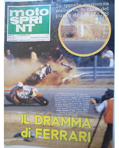 MOTO SPRINT   n.36  6/13 set   1979   Ferrari-Le Mans-Suzuki-Morini-Honda  [SR]