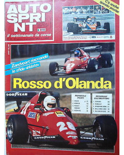 Auto Sprint   n.35  30ago/5set   1983  Ferrari-Alfa-Porsche-Alfasprint    [SR]