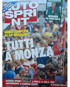 Auto Sprint   n.36  2/8set  1986    Monza-Vatanen-Patrese-Imola-Tabaton  [SR]