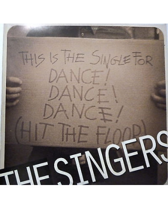 CD08 37 THE SINGERS: dance! dance! dance!, CD promo "" RARO "" 2 tracce, 2011