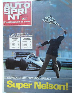 Auto Sprint   n.37  13/19 set  1983  Monza-Nelson-Williams-Honda-Renault  [SR]