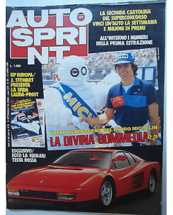 Auto Sprint   n.40  2/8ott  1984   Lauda-Prost-Ferrari Testa Rossa-Audi    [SR]