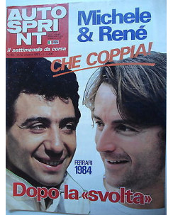 Auto Sprint   n.40  4/10 ott  1983   Michele & Rene'-Ferrari  [SR]