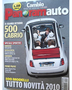 PanoramAuto   n.8   ago  2009   500 Cabrio-Golf-Porsche-BMW-Toyota Prius    [SR]