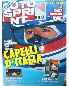 Auto Sprint   n.41  7/13ott   1986   Capelli-Berger-Targa Florio-GP Messico [SR]
