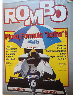 ROMBO   n.14  2 apr  1986   Formula 1-Honda-Piquet-Ferrari-Lawson     [SR]