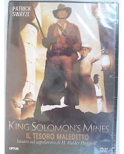 King Solomon's Mines Il tesoro maledetto Patrick Swayze Alison Doodie  DVD Nuovo