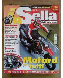 In Sella n. 5 mag. 2005 - Kymco Xciting 500, Moto Guzzi Breva V 1100,Yamaha MT01