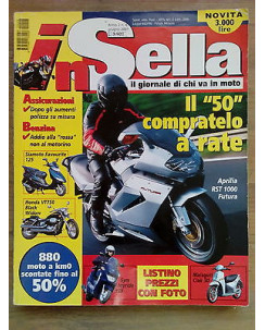 In Sella n. 6 giu. 2001 Siamoto Favourite 125, Honda VT750 Black Widow, Aprilia
