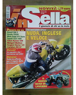 In Sella n. 6 giu. 2002 - Ducati 998 S, Honda CB500, Moto Guzzi V11 Scura