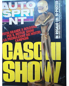 Auto Sprint   n.49  4/10 dic   1984  Motor Show-Alfa-Mercedes-Opel Kadett   [SR]