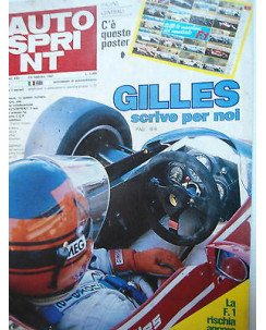 Auto Sprint   n.5  2/9 feb 1982  Villeneuve-Williams-Ford-Lancia-Ferrari    [SR]