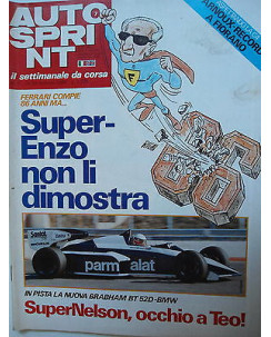 Auto Sprint   n.7  14/20 feb   1984  Ferrari-Nelson-Brabham BT52D-Jaguar    [SR]