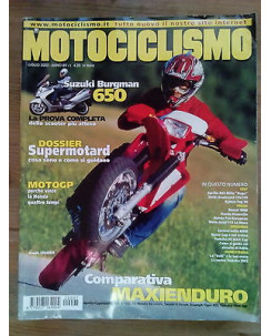 Motociclismo n. 2566 lug. 2002 - Suzuki Burgman 650, Aprilia RSV, Ducati 998R