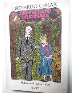 Leonardo Cemark: Un Peccato Originale Ed. Rizzoli [SR] A74