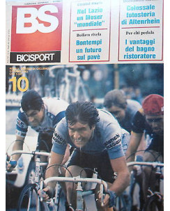 BS Bicisport   n.10  ott  1983   Poster G.Lemond-Moser-Bontempi-Saronni  [SR]