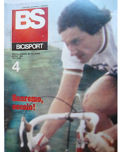 BS Bicisport   n.4  apr 1983  Poster Bobet-Saronni-Giro d'America-Moser  [SR]