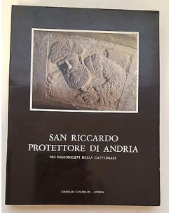 San Riccardo protettore di Andria nei bassorilievi cattadrale ed.Guglielmi FF10