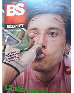 BS Bicisport   n.7  lug   1983   Poster Saronni in rosa-Bontempi-Contini    [SR]