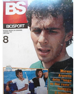 BS Bicisport   n.8  ago  1983   Poster Magrini-Argentin-Saronni-Moser  [SR]