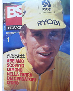 BS Bicisport  n.1  gen  1987    Lemond-Bontempi-Moser-Giupponi-Bugno-Longo  [SR]