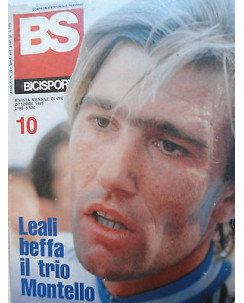BS Bicisport  n.10  ott 1985   Poster Zoetemelk-Saronni-Mondiali del Veneto [SR]