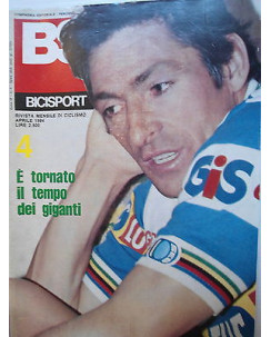 BS Bicisport  n.4  apr  1984   Poster Bontempi -Costi biciclette-Moser-Lemod[SR]