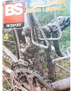 BS Bicisport  n.4  apr  1985 Poster Caroli -Roubaix-Fignon-Moser-Argentin  [SR]