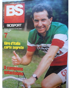 BS Bicisport  n.7  lug  1985    Poster Volpi - Giro d'Italia-Corti-Argentin [SR]
