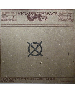 CD08 43 ATOMS FOR PEACE: Communique "RADIOHEAD & RHCP", CD promo 1 traccia, XL