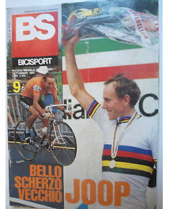 BS Bicisport  n.9  set  1985   Poster Canins - Moser-Bontempi-Zoetemelk   [SR]
