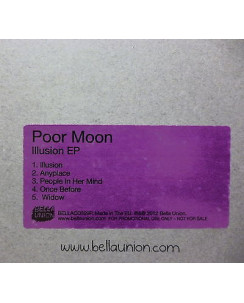 CD08 48 POOR MOON: Illusion EP, CD singolo 5 brani, 2012 BELLAUNION