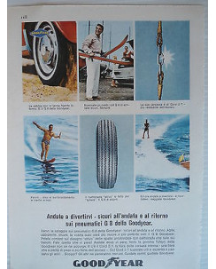 P65.024   Pubblicita' Advertising  Good Year pneumatici  1965  Clipping