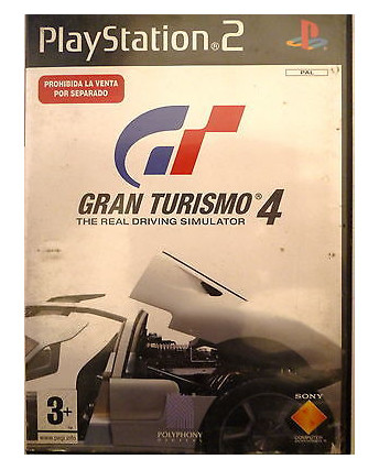VIDEOGIOCO PER PlayStation 2: GRAN TURISMO 4 (THE REAL DRIVING SIMULATOR) - 3+
