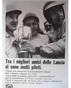 P66.012  Pubblicita' Advertising  Lancia automobili  1966  Clipping