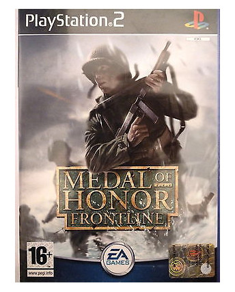VIDEOGIOCO PER PlayStation 2: MEDAL OF HONOR FRONTLINE, EA GAMES - 16+