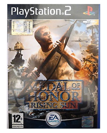 VIDEOGIOCO PER PlayStation 2: MEDAL OF HONOR RISING SUN, EA GAMES - 12+