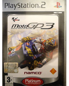 VIDEOGIOCO PER PlayStation 2: MOTO GP3 VERSIONE PLATINUM - 3+
