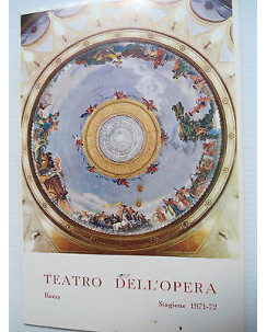 Teatro dell'Opera Roma Stag. 1971/1972  Giovanna D'Arco Mus. G. Verdi [SR] A74 