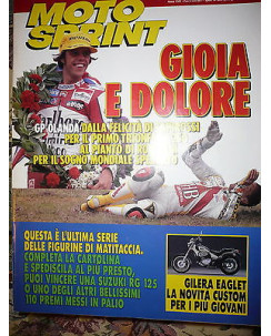 Moto Sprint  N.26  '93:Gilera Eaglet 50,Moto Guzzi Strada 750   FF09
