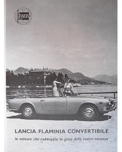 P66.027  Pubblicita' Advertising  Lancia Flaminia automobili  1966  Clipping