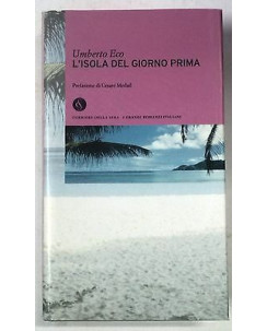 Umberto Eco: L'isola del giorno prima Ed. Corriere Sera I Grandi Romanzi A62