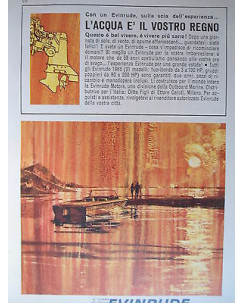 P66.028  Pubblicita' Advertising  Evinrude motori per barche  1966  Clipping