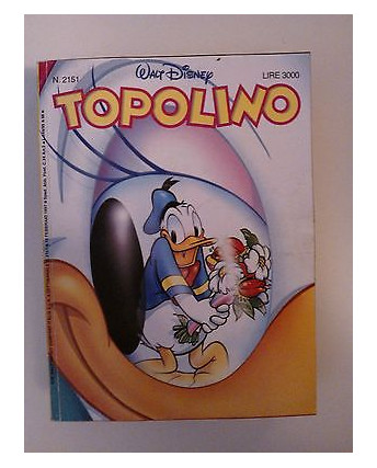 Topolino n.2151-18 Febbraio 1997- Edizioni Walt Disney