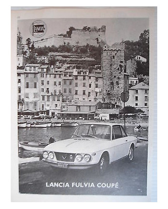 P66.040  Pubblicita' Advertising  Lancia Fulvia automobili  1966  Clipping