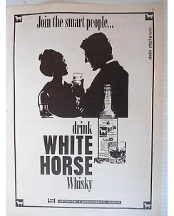 P66.042  Pubblicita' Advertising   White Horse whisky  1966  Clipping