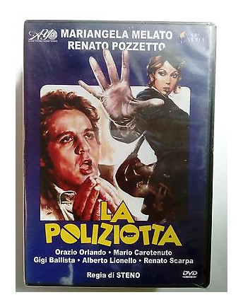 LA POLIZIOTTA con Mariangela Melato, Renato Pozzetto * DVD BLISTERATO!