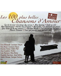 CD10 34 AUTORI VARI: LES 100 PLUS BELLES CHANSONS D'AMOUR ( 4CD ) VIRGIN 1997