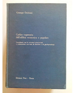 Occhiuzzi: Codice-repertorio dell'edilizia economica e popolare ed. Pem [SR] A66